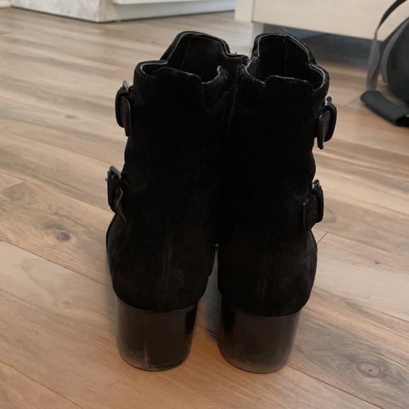 Suede Booties - Picture 2 of 3